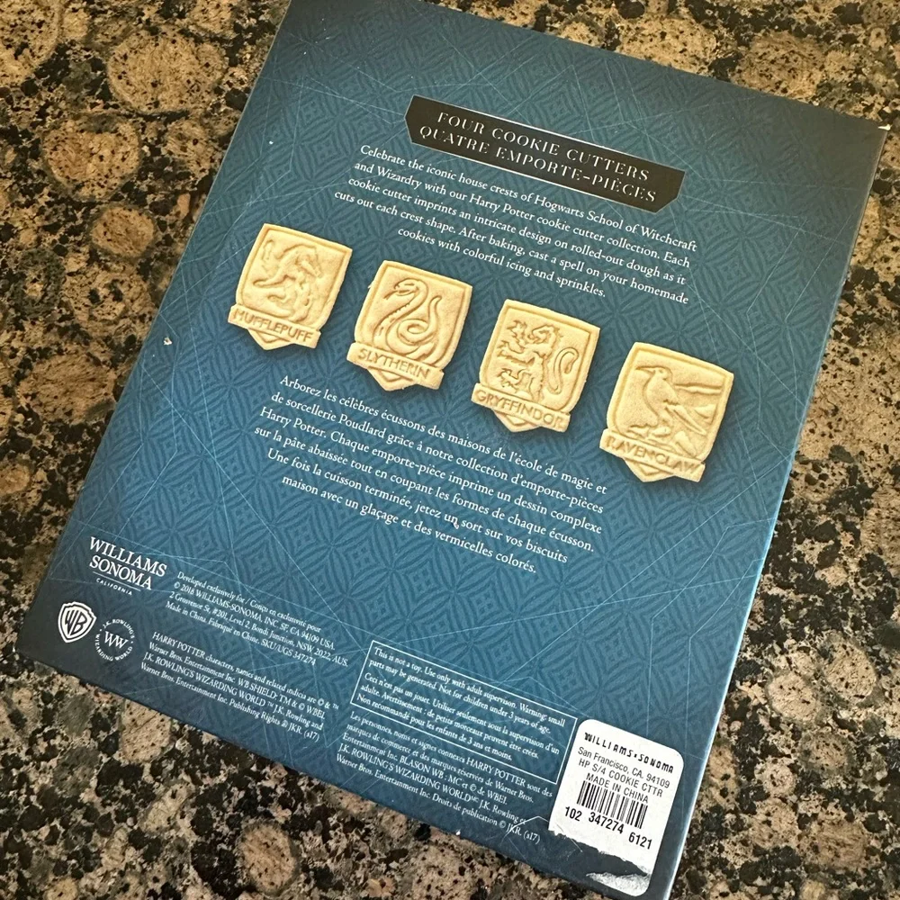 Harry Potter Cookie Cutters Williams Sonoma